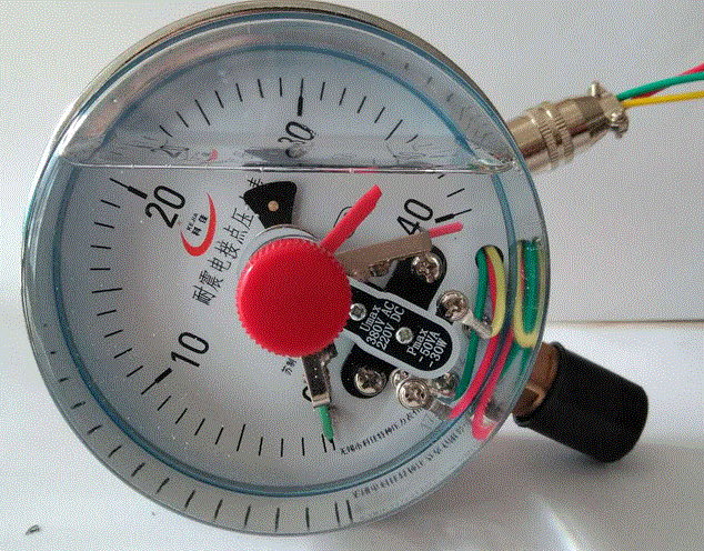 房山耐震磁敏电接点压力表/真空表